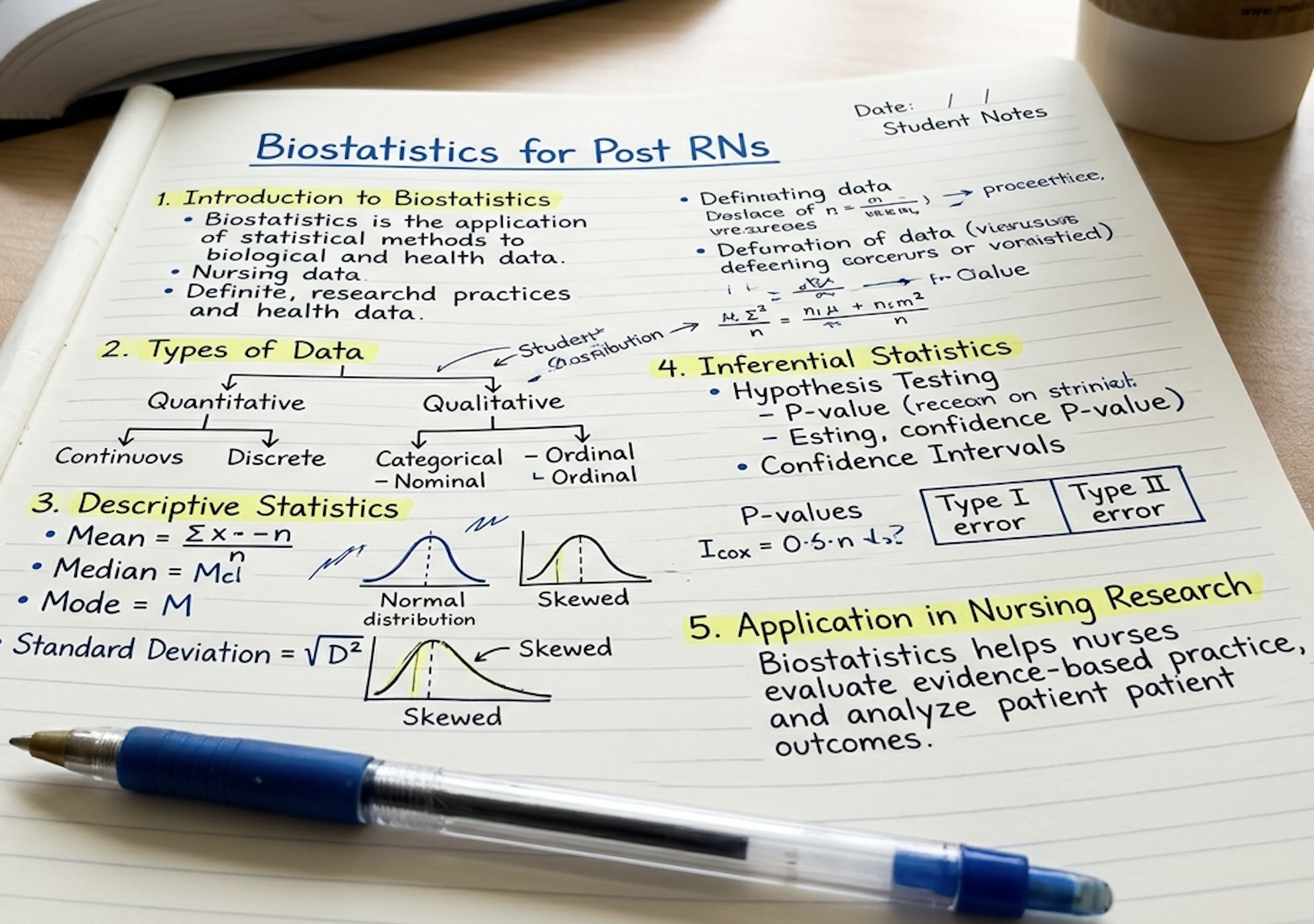 Biostatistic of Post RNs